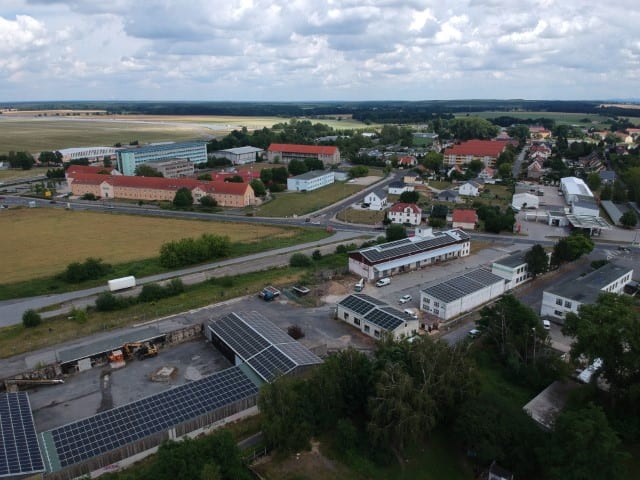 Luftbild Kamenz BayWa Lager